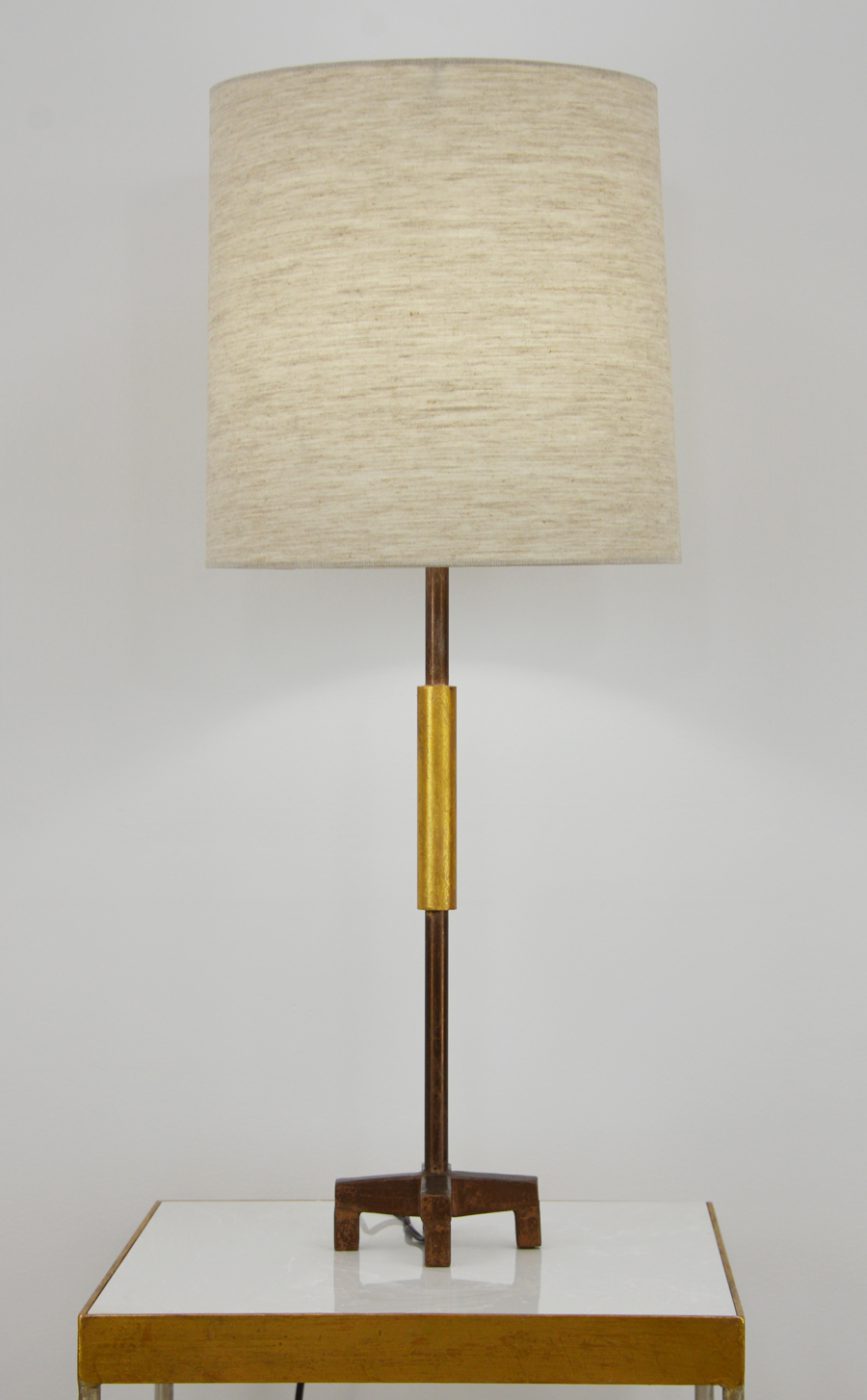 Zeugma IR921 Brown & Gold Table Lamp