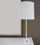 Zeugma IR921 White & Gold Table Lamp