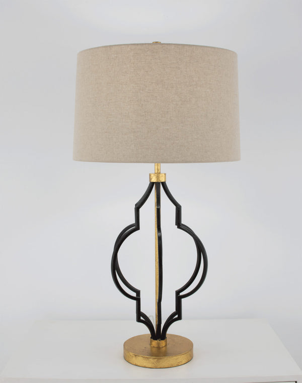Zeugma IR923 Black & Gold Table Lamp