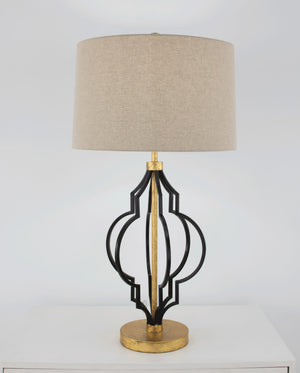 Zeugma IR923 Black & Gold Table Lamp