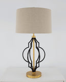 Zeugma IR923 Black & Gold Table Lamp