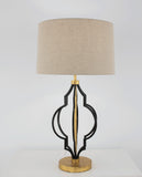 Zeugma IR923 Black & Gold Table Lamp