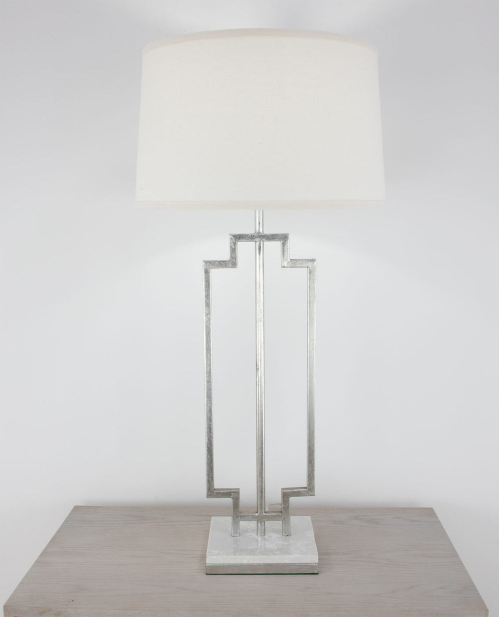 Zeugma IR935 Silver Table Lamp