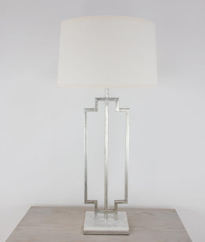 Zeugma IR935 Silver Table Lamp