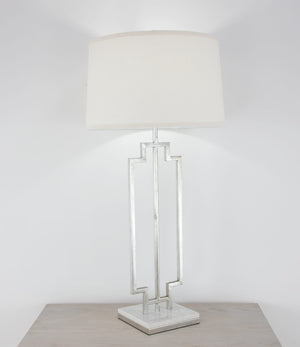 Zeugma IR935 Silver Table Lamp