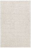 Chandra Rugs Ira 70% Wool + 30% Viscose Hand Woven Contemporary Rug White 7'9 x 10'6