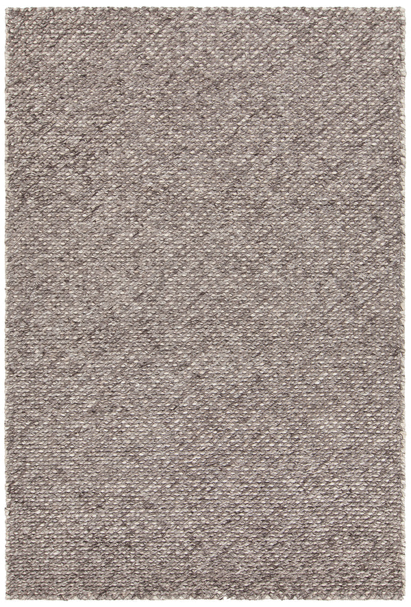 Chandra Rugs Ira 70% Wool + 30% Viscose Hand Woven Contemporary Rug Dark Grey 7'9 x 10'6
