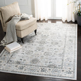 Isabella 940 Transitional Power Loomed Polypropylene Pile Rug Light Grey / Cream