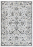 Isabella 940 Transitional Power Loomed Polypropylene Pile Rug Light Grey / Cream