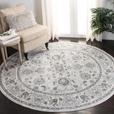 Isabella 940 Transitional Power Loomed Polypropylene Pile Rug Light Grey / Cream