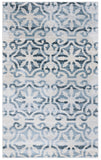 Isabella 956 Transitional Power Loomed Polypropylene Pile Rug Navy / Ivory