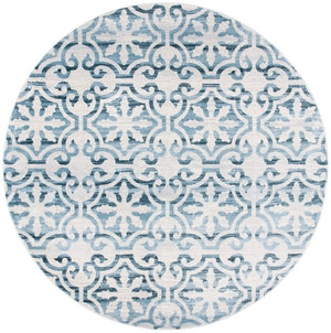 Isabella 956 Transitional Power Loomed Polypropylene Pile Rug Navy / Ivory