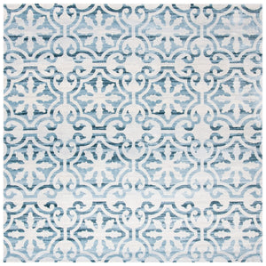 Isabella 956 Transitional Power Loomed Polypropylene Pile Rug Navy / Ivory