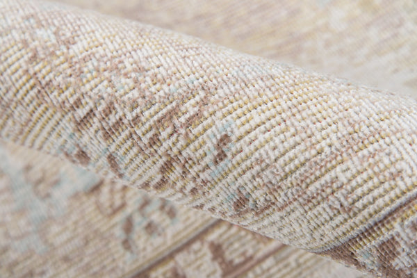 Momeni Isabella ISA-1 Machine Made Traditional Medallion Indoor Area Rug Ivory 9'3" x 11'10" ISABEISA-1IVY93BA