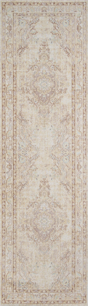 Momeni Isabella ISA-1 Machine Made Traditional Medallion Indoor Area Rug Ivory 9'3" x 11'10" ISABEISA-1IVY93BA