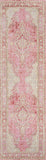 Momeni Isabella ISA-1 Machine Made Traditional Medallion Indoor Area Rug Pink 9'3" x 11'10" ISABEISA-1PNK93BA
