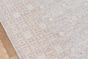 Momeni Isabella ISA-2 Machine Made Traditional Tribal Indoor Area Rug Grey 9'3" x 11'10" ISABEISA-2GRY93BA