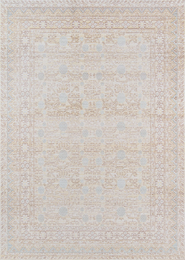 Momeni Isabella ISA-3 Machine Made Traditional Oriental Indoor Area Rug Blue 9'3" x 11'10" ISABEISA-3BLU93BA