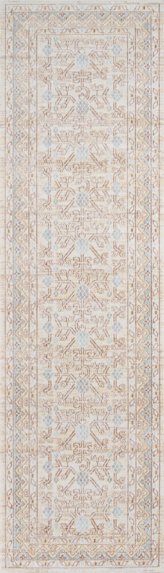 Momeni Isabella ISA-3 Machine Made Traditional Oriental Indoor Area Rug Blue 9'3" x 11'10" ISABEISA-3BLU93BA