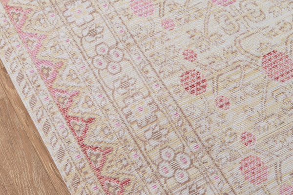 Momeni Isabella ISA-3 Machine Made Traditional Oriental Indoor Area Rug Pink 9'3" x 11'10" ISABEISA-3PNK93BA