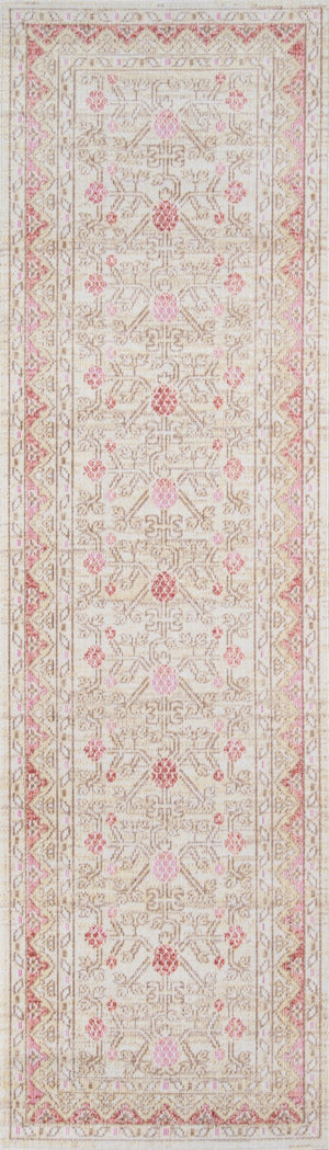Momeni Isabella ISA-3 Machine Made Traditional Oriental Indoor Area Rug Pink 9'3" x 11'10" ISABEISA-3PNK93BA