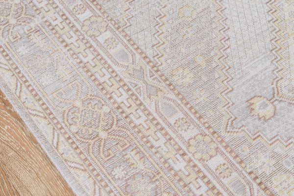 Momeni Isabella ISA-7 Machine Made Traditional Geometric Indoor Area Rug Grey 9'3" x 11'10" ISABEISA-7GRY93BA