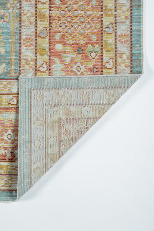 Momeni Isabella ISA-8 Machine Made Traditional Oriental Indoor Area Rug Blue 9'3" x 11'10" ISABEISA-8BLU93BA