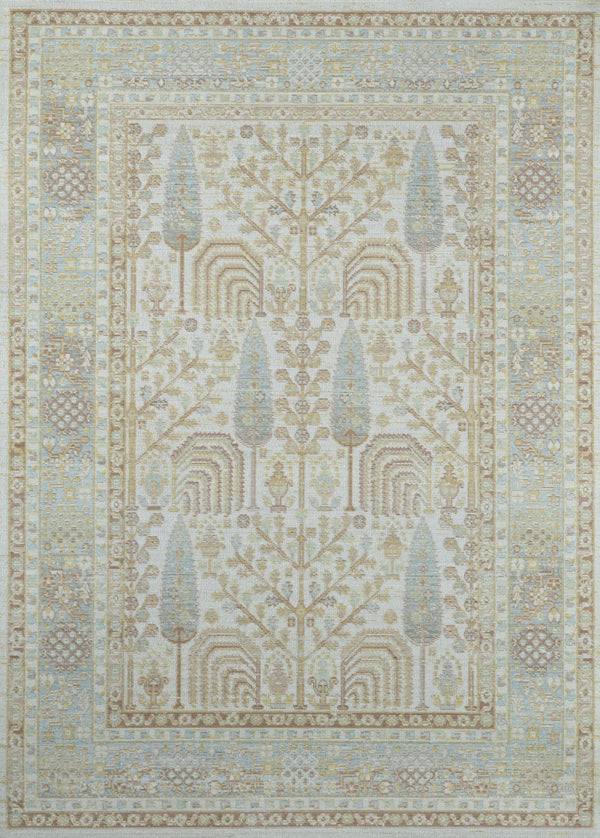 Momeni Isabella ISA-8 Machine Made Traditional Oriental Indoor Area Rug Ivory 9'3" x 11'10" ISABEISA-8IVY93BA