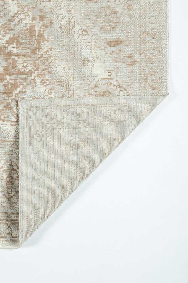 Momeni Isabella ISA10 Machine Made Traditional Medallion Indoor Area Rug Brown 9'3" x 11'10" ISABEISA10BRN93BA