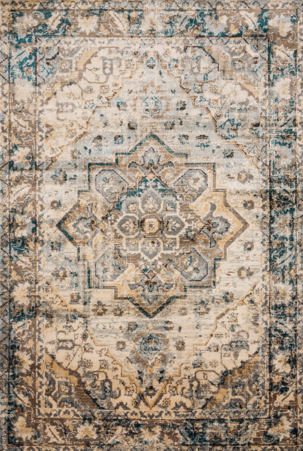 Loloi Isadora ISA-02 100% Polypropylene Pile Power Loomed Transitional Rug ISADISA-02OTBS8BC0
