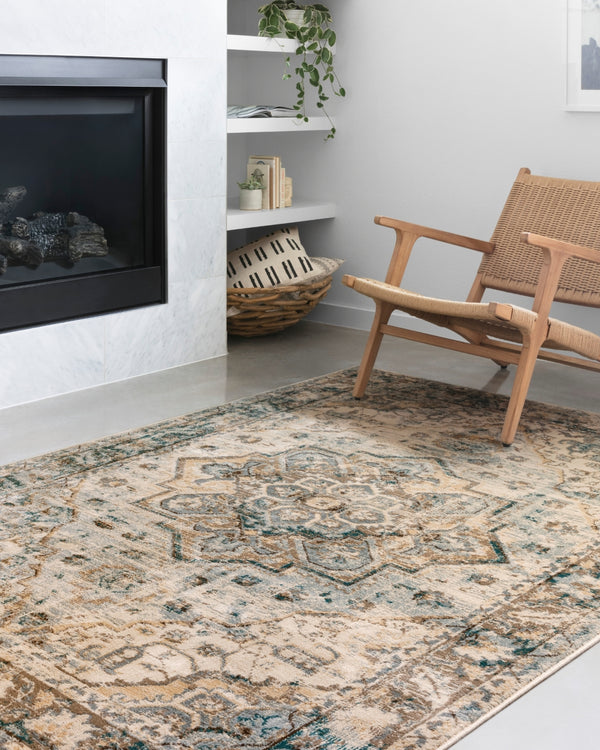 Loloi Isadora ISA-02 100% Polypropylene Pile Power Loomed Transitional Rug ISADISA-02OTBS8BC0