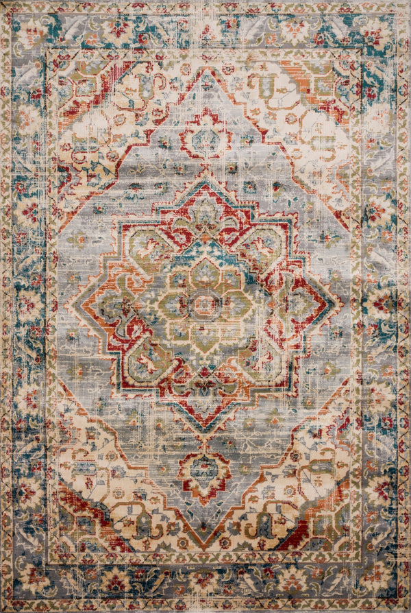 Loloi Isadora ISA-02 100% Polypropylene Pile Power Loomed Transitional Rug ISADISA-02OTML8BC0