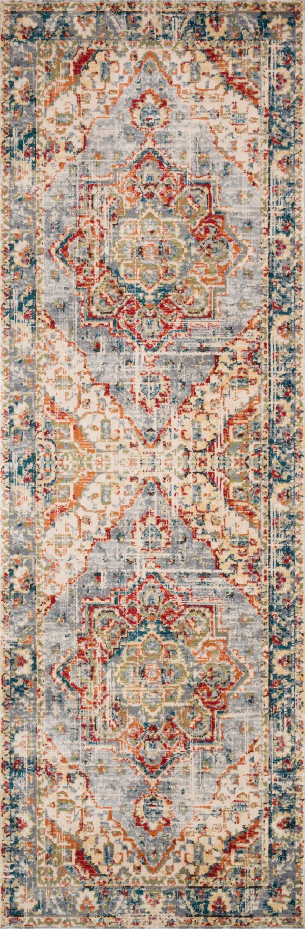 Loloi Isadora ISA-02 100% Polypropylene Pile Power Loomed Transitional Rug ISADISA-02OTML8BC0