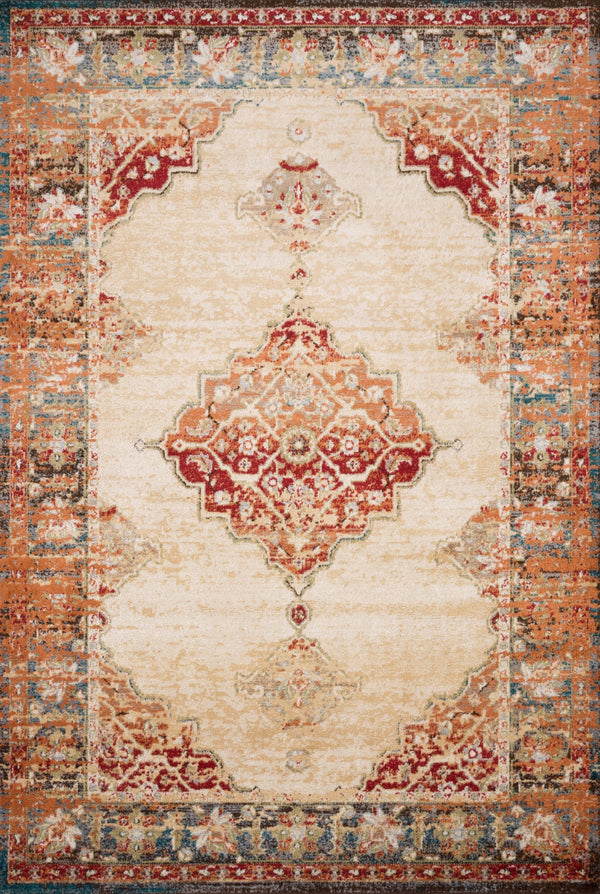 Loloi Isadora ISA-04 100% Polypropylene Pile Power Loomed Transitional Rug ISADISA-04AISS8BC0