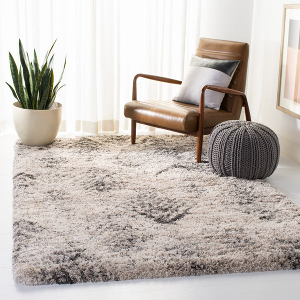 Safavieh Iceland Shag 514 Power Loomed Polypropylene Pile Shag & Flokati Rug ISG514A-5SQ
