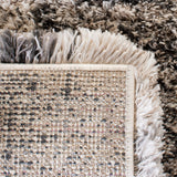 Iceland Shag 500 Iceland Shag 519 Shag & Flokati Power Loomed Polypropylene Pile Rug Cream / Grey