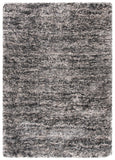 Iceland Shag 500 Iceland Shag 519 Shag & Flokati Power Loomed Polypropylene Pile Rug Grey / Dark Grey