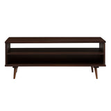 Walker Edison Ivy Mid-century Modern/Modern 48" 3-Drawer Solid Wood Coffee Table IVYL1KWT