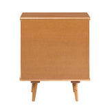 Walker Edison Ivy Mid-century Modern/Modern 20" 1-Drawer Solid Wood Side Table IVYL8KCA