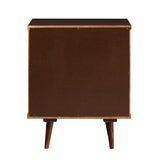 Walker Edison Ivy Mid-century Modern/Modern 20" 1-Drawer Solid Wood Side Table IVYL8KWT