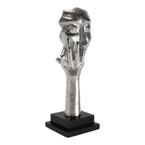 Moe's Home Ponder Sculpture Nickel