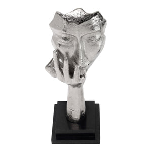 Moe's Home Ponder Sculpture Nickel