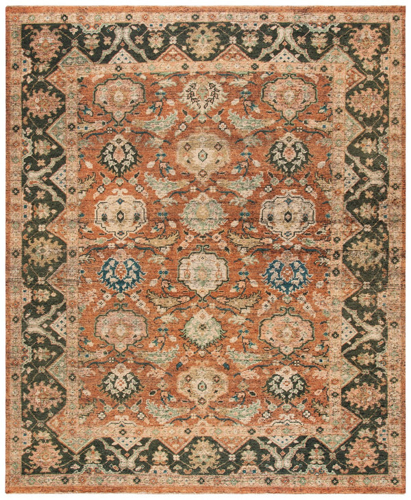 Safavieh Izmir 105 Hand Knotted 90% Wool/10% Cotton Traditional Rug IZM105Q-9