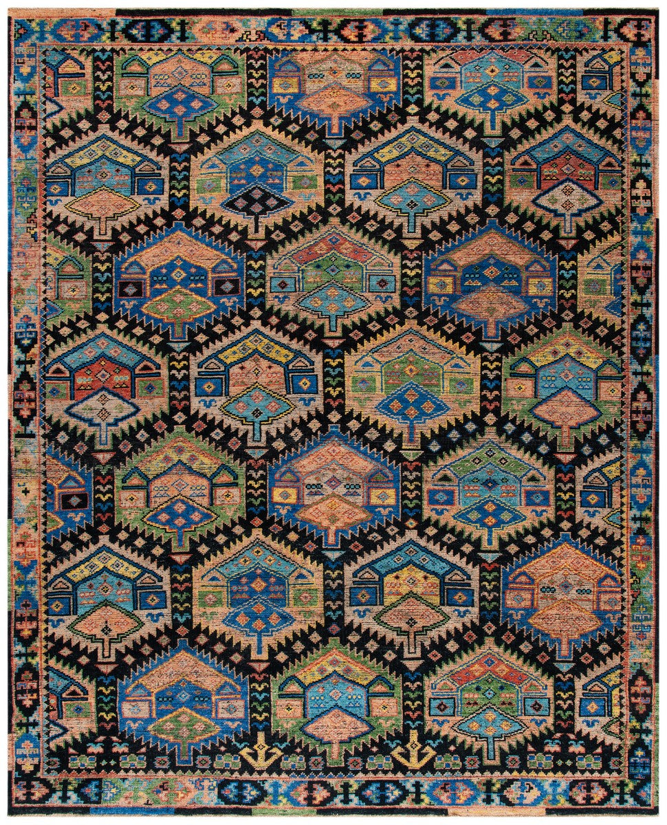 Izmir Hand Knotted Traditional Rug - Luxurious 90% Wool Blend with Timeless Design for Your Home