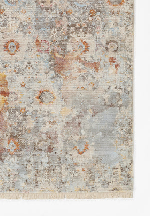 Momeni Izmir IZ-01 Machine Made Traditional Distressed Design Indoor Area Rug Multi 9' x 12' IZMIRIZ-01MTI90C0