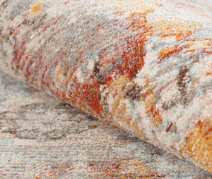 Momeni Izmir IZ-01 Machine Made Traditional Distressed Design Indoor Area Rug Multi 9' x 12' IZMIRIZ-01MTI90C0