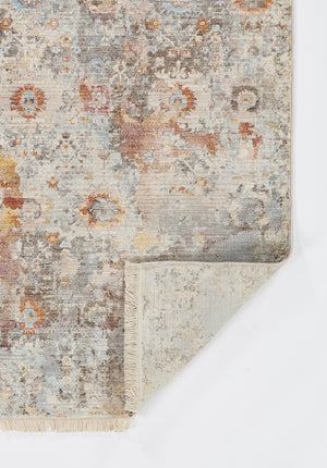 Momeni Izmir IZ-01 Machine Made Traditional Distressed Design Indoor Area Rug Multi 9' x 12' IZMIRIZ-01MTI90C0