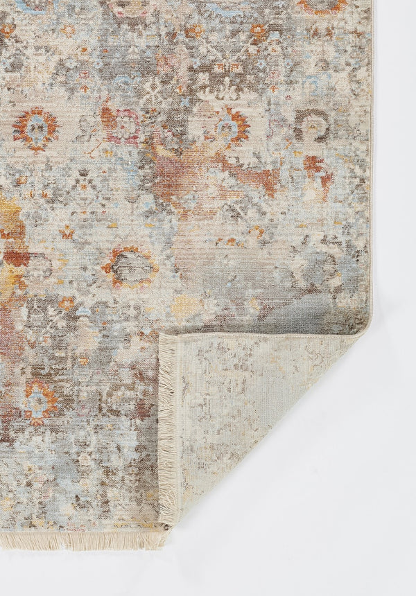 Momeni Izmir IZ-01 Machine Made Traditional Distressed Design Indoor Area Rug Multi 9' x 12' IZMIRIZ-01MTI90C0