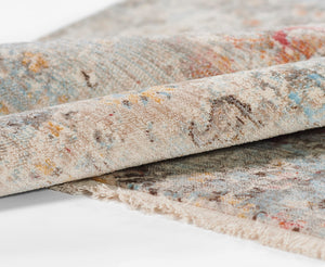 Momeni Izmir IZ-01 Machine Made Traditional Distressed Design Indoor Area Rug Multi 9' x 12' IZMIRIZ-01MTI90C0