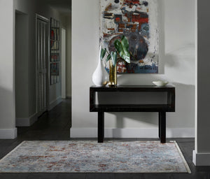 Momeni Izmir IZ-01 Machine Made Traditional Distressed Design Indoor Area Rug Multi 9' x 12' IZMIRIZ-01MTI90C0